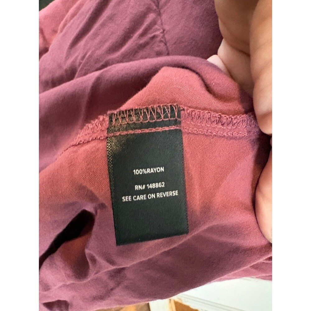 Torrid size 4 pink mauve mini challis skirt overalls - Picture 4 of 6